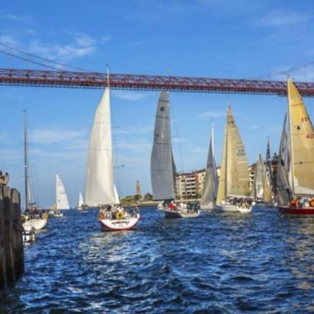 Apartamento Puente Colgante Getxo Bagian luar foto