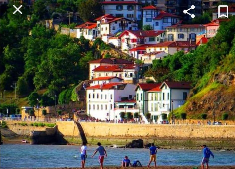 Apartamento Puente Colgante Getxo Bagian luar foto