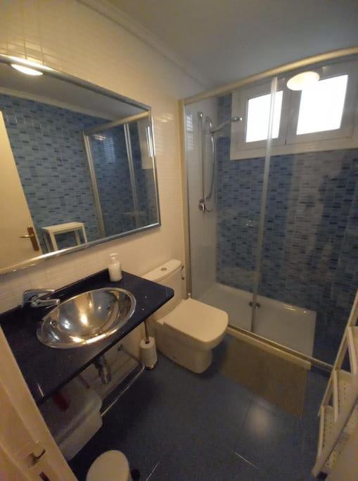 Apartamento Puente Colgante Getxo Bagian luar foto